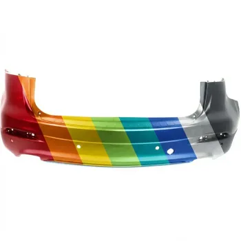 MAZDA CX-9 REAR BUMPER COVER PRM/LWR-TEXT (W/SENSOR) **CAPA** OEM#TK2250221BBB 2013-2015 PL#MA1100213C