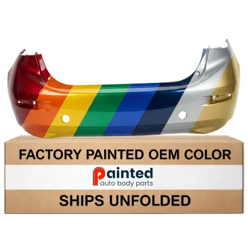2014-2018 MAZDA 3 Rear bumper CAPA  OEM# BJS750221ABB PL# MA1100215C