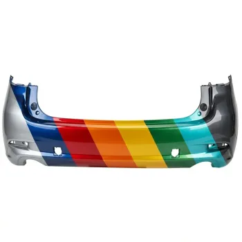 MAZDA MAZDA3 REAR BUMPER COVER PRM/TEXT-BLACK (H/B)(MEXICO BUILT) OEM#BANE50221A9U 2017-2018 PL#MA1100225