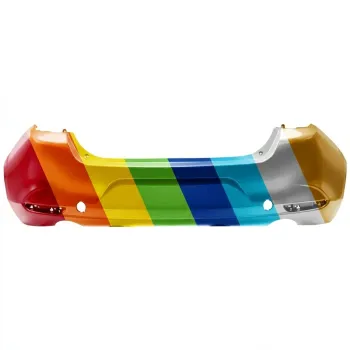 MAZDA MAZDA3 4DOORS/SEDAN REAR BUMPER COVER PRM/LWR-TXT (WO/PRE-DRILL SENSOR HOLE)(WO/BSD BRACKET) OEM#BCKA50221ABB 2019-2024 PL#MA1100234