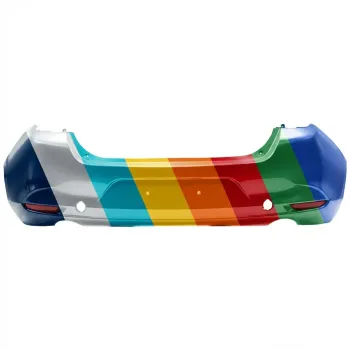 MAZDA MAZDA3 4DOORS/SEDAN REAR BUMPER COVER PRM/LWR-TXT (WO/SENSOR))WO/BSD BRACKET **CAPA** OEM#BDTS50221BBB 2019-2024 PL#MA1100234C