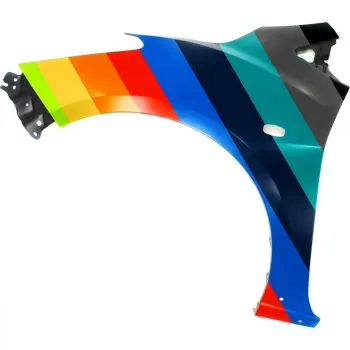 MAZDA MAZDA2 FENDER LEFT (Driver Side) (W/ ROCKER MOLDING HOLE) OEM#D65152211C- 2011-2014 PL#MA1240165