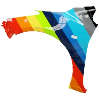 MAZDA MAZDA2  FENDER LEFT (Driver Side) (WO/ROCKER MLDG HOLE)**CAPA** OEM#D65152211C 2011-2014 PL#MA1240166C