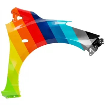 MAZDA MAZDA2 FENDER RIGHT (Passenger Side) (WO/ROCKER MOLDING HOLE)**CAPA** OEM#D65152111C 2011-2014 PL#MA1241166C