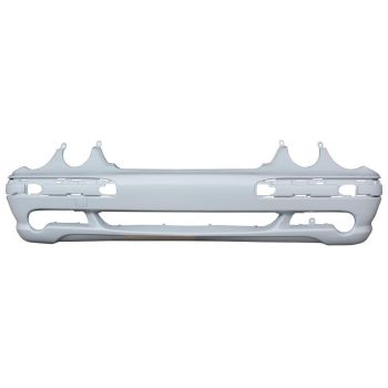MERCEDES-BENZ E-CLASS (210)  (SEDAN /WAGON ) FRONT BUMPER COVER PRIMED (W/O Washer)(W/ Sport Pkg) OEM#2108852525 2000-2003 PL#MB1000143