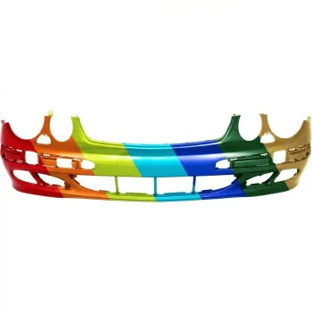 MERCEDES-BENZ E-CLASS (211) (SEDAN /WAGON ) FRONT BUMPER COVER PRIMED (W/ HEAD LAMP Washers)(WO/Sport OR WO/Appearance Pkg)(WO/AMG) OEM#2118800140 2003-2006 PL#MB1000172