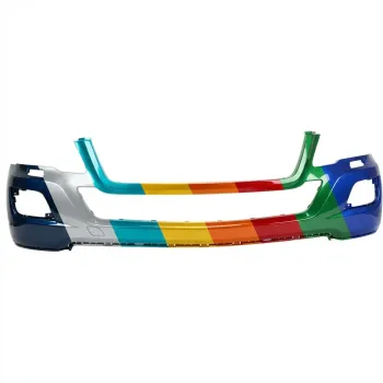 MERCEDES-BENZ ML-CLASS (164) (450 HYBRID) FRONT BUMPER COVER PRIMED (WO/SPORT)(W/ WASHERS)(WO/SENSOR) OEM#1648803140 2010-2011 PL#MB1000291