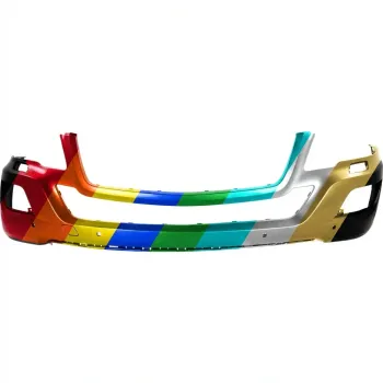 MERCEDES-BENZ ML-CLASS (164) (EXC 450 HYBRID) FRONT BUMPER COVER PRIMED (W/ WASHERS)(W/ SENSOR)(ML320/350)(WO/AMG SPORT)**CAPA** OEM#1648803340 2009-2011 PL#MB1000293C