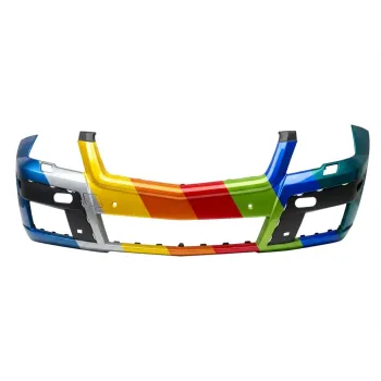 MERCEDES-BENZ GLK-CLASS (204) FRONT BUMPER COVER PRIMED (W/ WASHER)(W/ SENSOR)(BASE W/ OFFROAD PKG) OEM#2048804840 2010-2012 PL#MB1000324