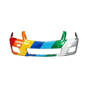 MERCEDES-BENZ GLK-CLASS (204)  FRONT BUMPER COVER PRIMED (WO/WASHER)(W/ SENSOR)(BASE W/ OFFROAD PKG) OEM#2048804640 2010-2012 PL#MB1000337