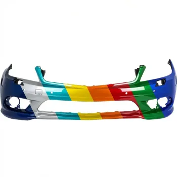 MERCEDES-BENZ C-CLASS SEDAN (204) FRONT BUMPER COVER PRIMED (SPORT)(WO/CHROME MLD)(W/ WASH)(W/SEN)(EXC C63) **CAPA** OEM#2048857825 2008-2010 PL#MB1000343C