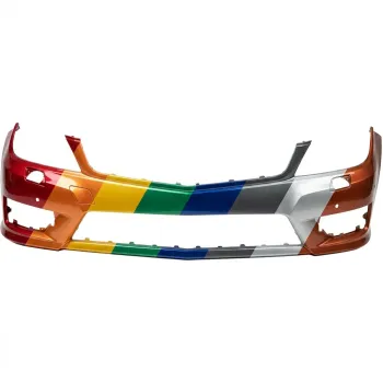 MERCEDES-BENZ C-CLASS SEDAN (204) FRONT B COVER PRIMED (SPORT)(W/ WASH)(W/ SENSOR)(EXC C63) OEM#20488083479999 2012-2014 PL#MB1000356