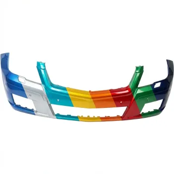 MERCEDES-BENZ GLK-CLASS (204) FRONT BUMPER COVER PRIMED (W/ WASHER)(W/ SENSOR)BASE MDL WO/OFFROAD PKG **CAPA** OEM#2048804540 2010-2012 PL#MB1000364C