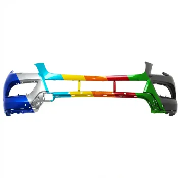 MERCEDES-BENZ ML-CLASS (166) FRONT BUMPER COVER PRIMED (ML250/350 WO/SPORT)(W/ WASH)(W/ SENSOR) OEM#16688514259999 2012-2015 PL#MB1000367