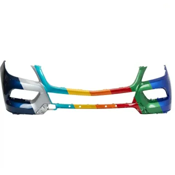 MERCEDES-BENZ ML-CLASS (166) FRONT BUMPER COVER PRIMED (ML250/350 WO/SPORT)(WO/WASH)(W/SENSOR) OEM#1668851225809999 2012-2015 PL#MB1000368