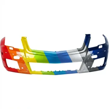 MERCEDES-BENZ GLK-CLASS (204)  FRONT BUMPER COVER PRIMED (W/ WASHER)(WO/SENSOR)(BASE W/ OFFROAD PKG) OEM#2048804740 2010-2012 PL#MB1000376