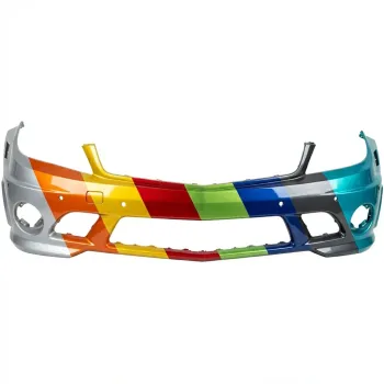 MERCEDES-BENZ C-CLASS SEDAN (204) FRONT BUMPER COVER PRIMED (C63)(WO/WASHER)(W/SENSOR) OEM#2048854825 2008-2011 PL#MB1000385