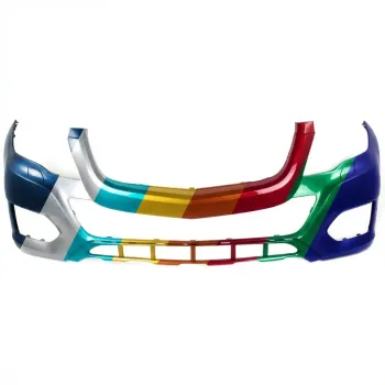 MERCEDES-BENZ GLK-CLASS (204)  FRONT BUMPER COVER PRIMED (W/ WASHER)(WO/SENSOR)(WO/SPORT) OEM#20488021499999 2013-2015 PL#MB1000401