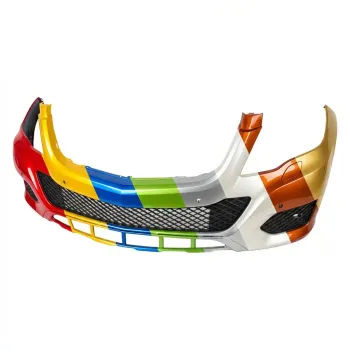 MERCEDES-BENZ GLK-CLASS (204)  FRONT BUMPER COVER PRIMED (W/ WASHER)(W/ SENSOR)(WO/SPORT) OEM#20488022499999 2013-2015 PL#MB1000403