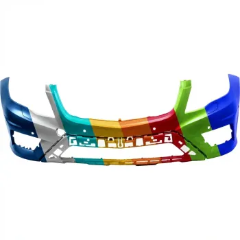 MERCEDES-BENZ GLK-CLASS (204) FRONT BUMPER COVER PRIMED (W/WASHER)(W/SENSOR)(W/SPORT) OEM#2048857838 2013-2015 PL#MB1000407