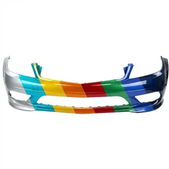 MERCEDES-BENZ C-CLASS SEDAN (204) FRONT BUMPER COVER PRIMED (SPORT)(WO/WASH)(WO/SEN)(EXC C63)(LED DRL) **CAPA** OEM#2048856138 2011 PL#MB1000424C