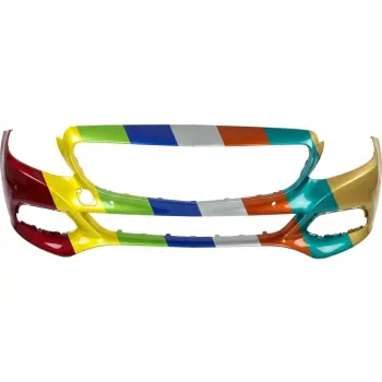 MERCEDES-BENZ C-CLASS COUPE FRONT BUMPER COVER PRIMED (C300 W/O SPORT) W/SENSOR W/O SURROUND VIEW OEM#2058800340649999 2017-2018 PL#MB1000468