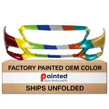 2015-2018 MERCEDES-BENZ C300 Front bumper OEM# 2058800340649990 PL# MB1000468