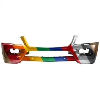 MERCEDES-BENZ GL-CLASS (164)  FRONT BUMPER COVER LOWER PRIMED (W/CURVE LIGHTING)(W/WASHER)(W/SENSOR) OEM#16488504389999 2010-2012 PL#MB1000489