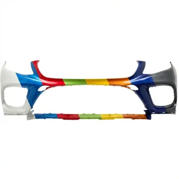 MERCEDES-BENZ GLE-CLASS COUPE (292) FRONT BUMPER COVER PRIMED GRAY (W/PARK ASSIST)(EXC GLE63) OEM#29288519259999 2016-2019 PL#MB1000490