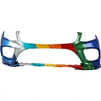 MERCEDES-BENZ GLE-CLASS SUV (166) FRONT BUMPER COVER PRIMED (W/SPORT PKG)(W/ACTIVE PK ASSIST)(EXC GLE63)**CAPA** OEM#16688516389999 2016-2018 PL#MB1000498C