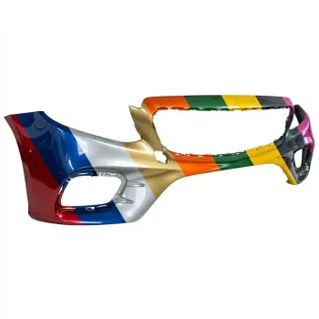 MERCEDES-BENZ E-CLASS SEDAN (213) FRONT BUMPER COVER PRM-GRAY (W/ACTIVE PARK ASSIST)(E43/53)**CAPA** OEM#2138856902649999 2017-2020 PL#MB1000516C