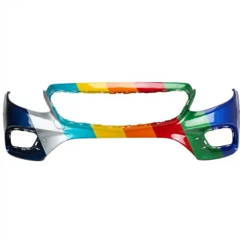 MERCEDES-BENZ E-CLASS SEDAN (213) FRONT BUMPER COVER PRIMED (E300/400)(WO/LUXURY)(W/ACTIVE PARK ASSIST)**CAPA** OEM#21388527009999 2017-2020 PL#MB1000533C