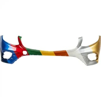 MERCEDES-BENZ GLC-COUPE (253) FRONT BUMPER COVER PRIMED GRAY (W/AMG)(W/SENSOR)(GLC300/GLC43) OEM#25388533009999 2017-2019 PL#MB1000548