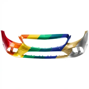 MERCEDES-BENZ C-CLASS CONV FRONT BUMPER COVER PRIMED (C300 W/AMG)(W/ACTIVE PK ASSIST)(WO/SURROUND VIEW) **CAPA** OEM#20588023059999 2019-2023 PL#MB1000573C