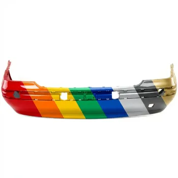 MERCEDES-BENZ S-CLASS SEDAN (220) REAR BUMPER COVER PRIMED (WO/SPORT) OEM#2208800140 2000-2006 PL#MB1100145