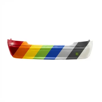 MERCEDES-BENZ E-CLASS (211) (SEDAN /WAGON ) REAR BUMPER COVER PRIMED (WO/AMG WO/SPORT)WO/SENSOR **CAPA** OEM#2118800640 2007-2009 PL#MB1100245C