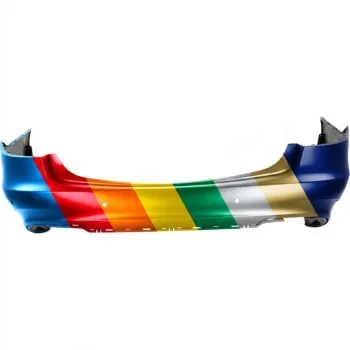 MERCEDES-BENZ E-CLASS HYBRID (E400) REAR BUMPER COVER PRIMED (W/ SENSOR) (W/AMG)**CAPA** OEM#21288535389999 2014-2015 PL#MB1100333C