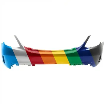 MERCEDES-BENZ C-CLASS SEDAN REAR BUMPER COVER PRIMED (W/ SENSOR) (C300 W/SPORT)(C400/C450/C43/C63)**CAPA** OEM#20588560389999 2015-2018 PL#MB1100368C