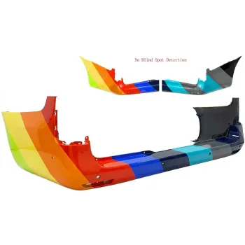 MERCEDES-BENZ METRIS REAR BUMPER COVER TXT-BLACK (W/SENSOR)(WO/BLIND SPOT DETECT) OEM#44788519259B51 2016-2023 PL#MB1100385