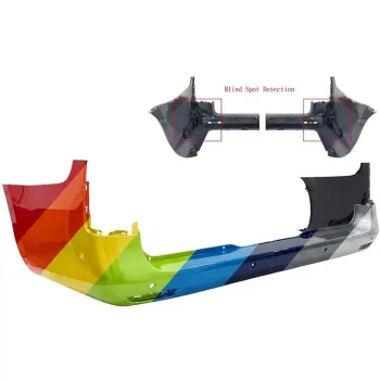 MERCEDES-BENZ METRIS REAR BUMPER COVER TXT-BLACK (W/SENSOR)(W/BLIND SPOT DETECT) OEM#44788030009B51 2016-2020 PL#MB1100386