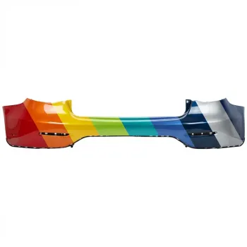 MERCEDES-BENZ GLC-COUPE (253)  REAR BUMPER COVER PRIMED (W/ACTIVE PARK ASSIST) OEM#25388507019999 2017-2019 PL#MB1100422