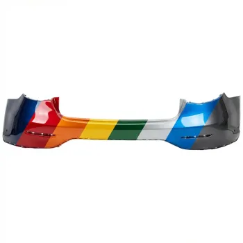 MERCEDES-BENZ GLC-COUPE (253)  REAR BUMPER COVER PRIMED (W/ACTIVE PARK ASSIST) OEM#25388057039999 2020-2023 PL#MB1100455