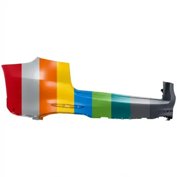 MERCEDES-BENZ GLC-SUV (253)  (EXC COUPE) REAR BUMPER COVER PRIMED ((W/ACTIVE PARK ASSIST)GLC300 W/AMG) OEM#25388000079999 2020-2022 PL#MB1100461