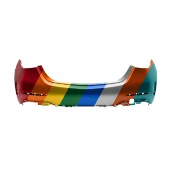 MERCEDES-BENZ C-CLASS SEDAN REAR BUMPER COVER PRIMED (W/SENSOR)(C300 W/AMG)(C43)**CAPA** OEM#20688508039999 2022-2023 PL#MB1100464C