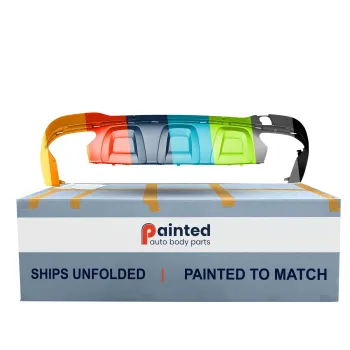 MERCEDES-BENZ GLC-SUV (253)  (EXC COUPE) REAR BUMPER LOWER VALANCE BLACK (GLC300 W/AMG)(GLC43)**CAPA** OEM#2538850300 2016-2019 PL#MB1115120C