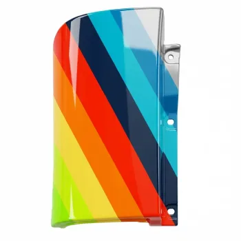 MERCEDES-BENZ METRIS REAR BUMPER UPPER COVER LEFT (Driver Side) TXT-BLACK (W/LIFTGATE) OEM#44788512229B51 2016-2023 PL#MB1116105