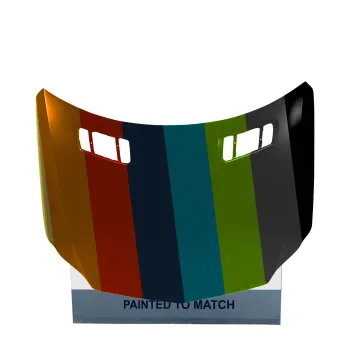 MERCEDES-BENZ GL-CLASS (166)  HOOD (STEEL) OEM#1668800457-PFM 2013-2016 PL#MB1230155