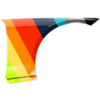 MERCEDES-BENZ E-CLASS (211) (SEDAN /WAGON 04-09) FENDER RIGHT (Passenger Side) W/O S/L Hole (STEEL) OEM#2118801418-PFM 2003-2009 PL#MB1241131