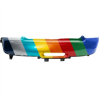 MINI COOPER HATCHBACK REAR BUMPER COVER PRIMED (BASE MDL)(WO/CHR TRIM)(WO/JOHN COOPER WORKS PKG) OEM#51127264355 2011-2013 PL#MC1100134