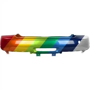 MINI COOPER COUPE REAR BUMPER COVER PRIMED (BASE MDL)(WO/CHR TRIM)(WO/JOHN COOPER WORKS PKG)**CAPA** OEM#51127264355 2012-2015 PL#MC1100134C